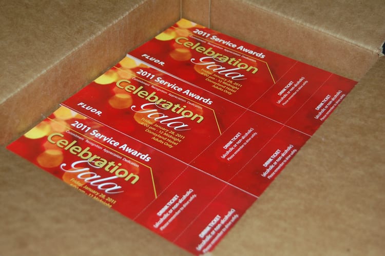 Tri-fold brochure printing with professional layout