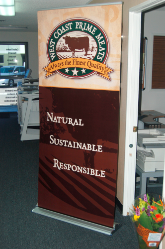 Ocean Banner Stand