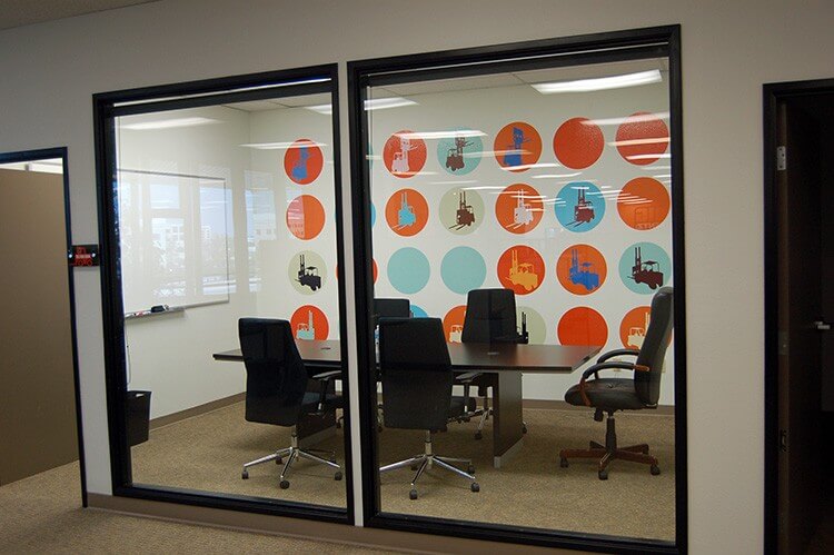 Conference Room Vinyl Circles