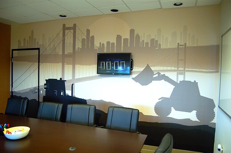 Conference Room Wall Graphic