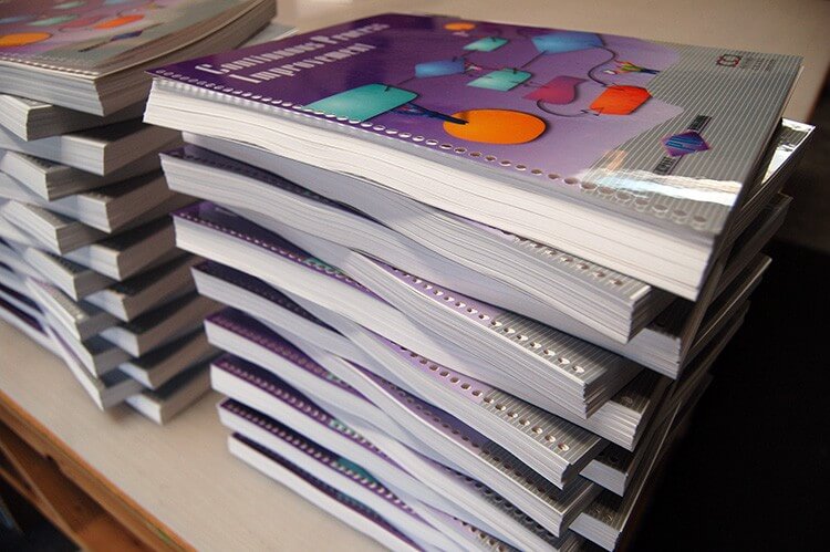 Color Books with Laminated Covers